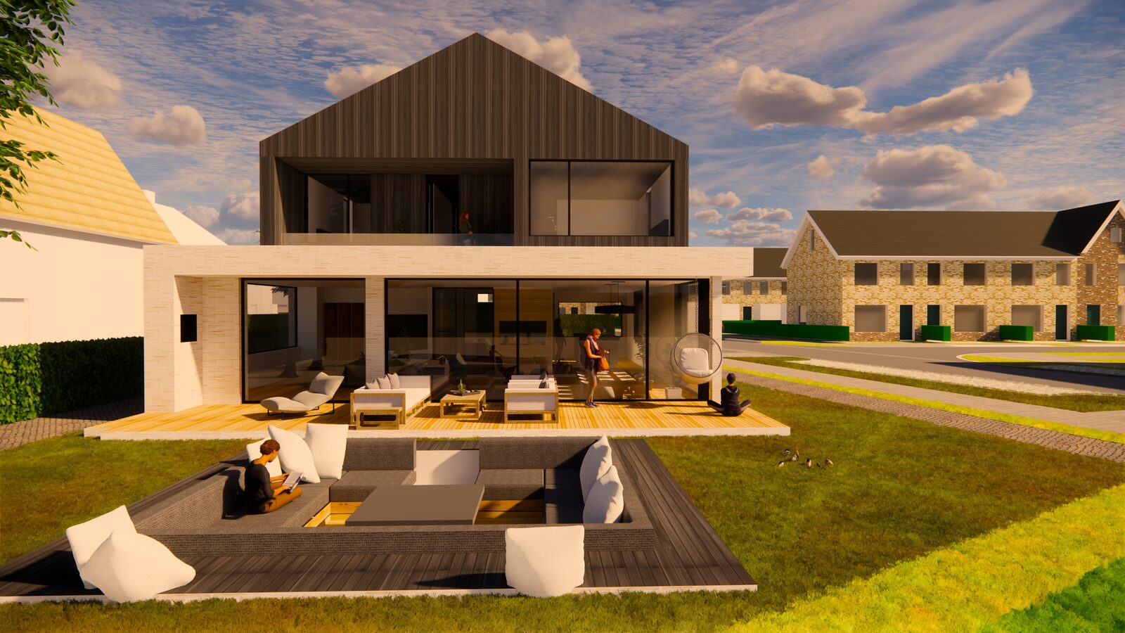 House at the Dune Line